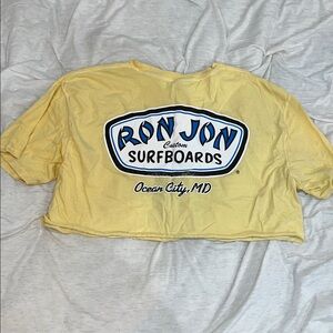 NWOT Ron Jon Ocean City MD Cropped Tee